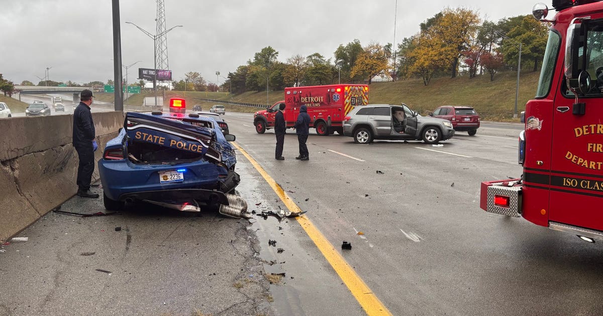 MSP trooper, two others injured after crash on I-96 in Detroit | FOX 2 ...