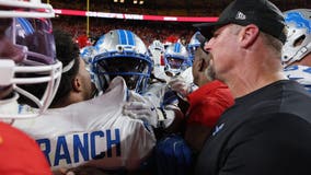 Lions' Brian Branch suspended after post-game fight with Kansas City Chiefs