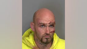 Walmart shoplifter accused of trying to stab police officer in face with screwdriver