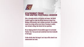 UFL pulls plug on Michigan Panthers; franchise to relocate