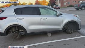 No tires, no answers for Madison Heights residents in string of wheel thefts