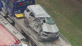 Woman, toddler and baby injured in distracted driving crash with truck on 7 Mile