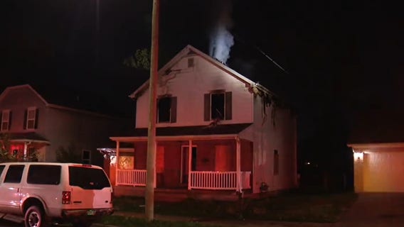 Detroit house burns months after drive-by shooting that wounded 2 children