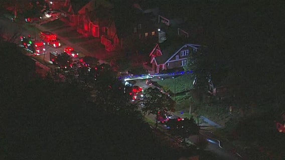Detroit firefighter injured after falling through floor while battling fire