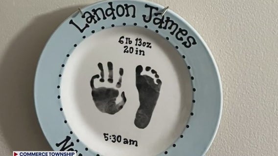 'Rainbow baby' family shares their story of stillbirth loss and resilience