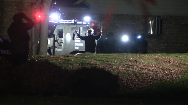 Barricaded gunman in Livonia shoots at police amid standoff, ends in arrest after 12-hours