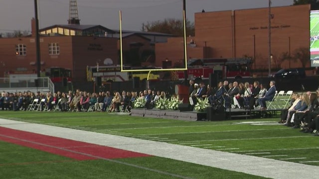 Grand Blanc community and state leaders gather to honor victims of LDS Church shooting