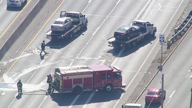 Crash scene cleared on NB Southfield at Grand River; freeway reopened
