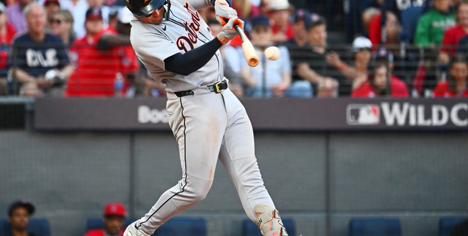 Tigers beat Guardians 6-3 to win AL Wild Card Series