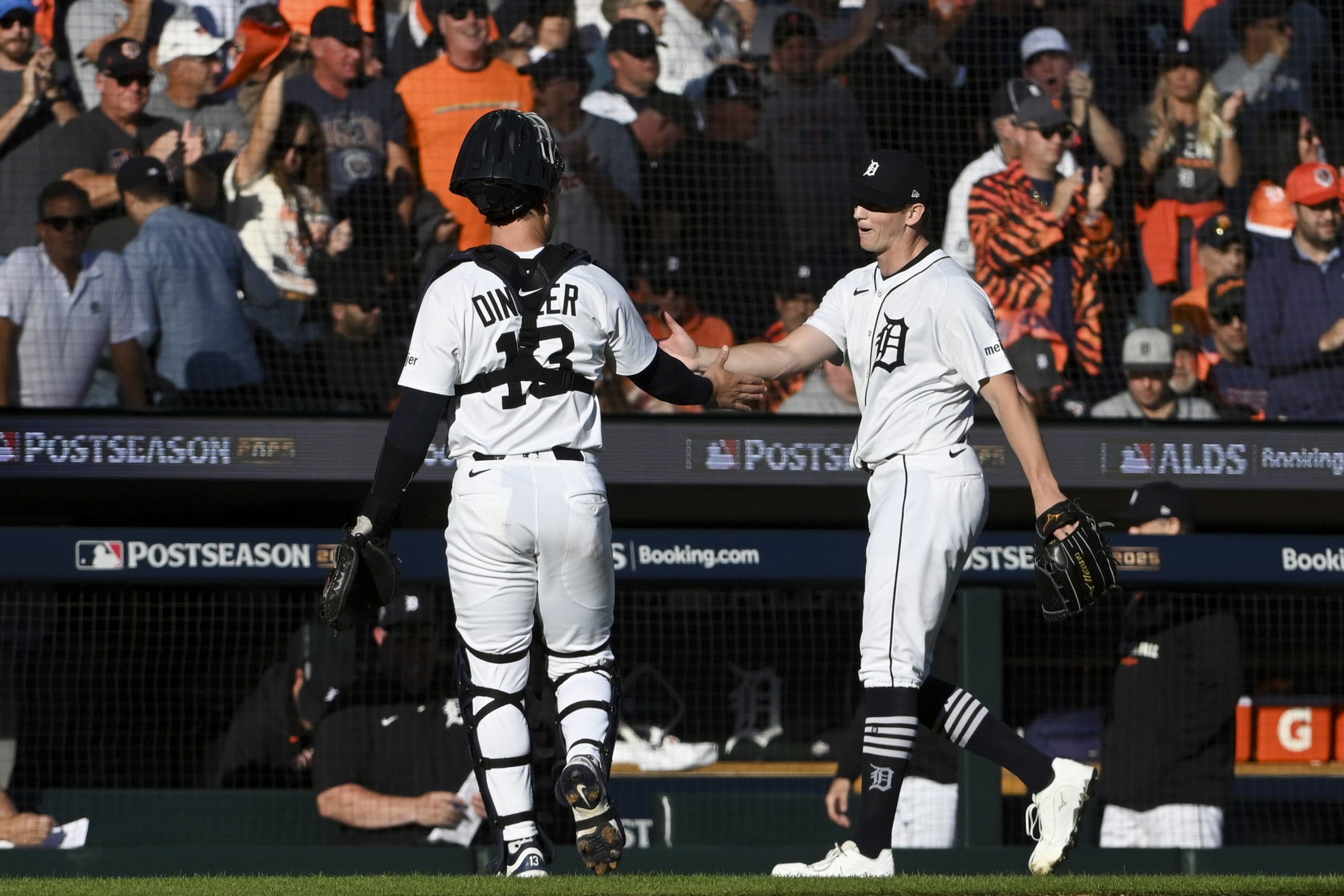 Tigers catcher Dillon Dingler wins AL Gold Glove