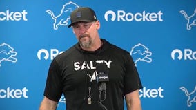 Lions' Campbell talks tush push, hostile Philly fans ahead of Sunday's Eagles game