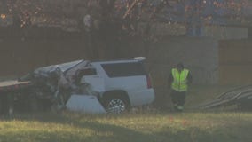Romulus man hospitalized after rollover crash on Lodge Freeway near I-94
