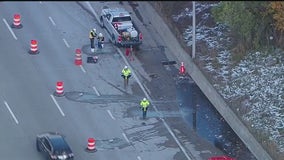 Southfield Freeway sinkhole will take a week to repair