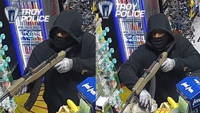 Troy gas station robbery suspect who used rifle, arrested by police