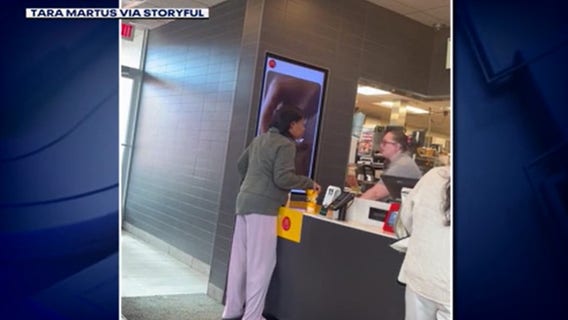McDonald's coffee attack caught on camera by couple in the lobby
