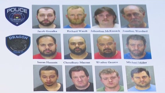 14 men arrested in Taylor in child predator operation, police say