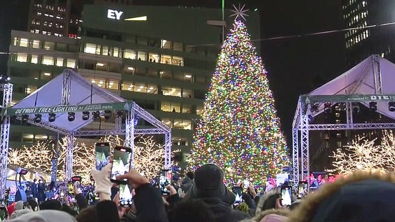 Campus Martius Christmas Tree lighting safety is top of mind at Friday's event