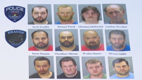 14 men arrested in Taylor in child predator operation, police say