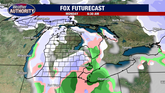 Snow in Metro Detroit: First flakes expected to fall soon