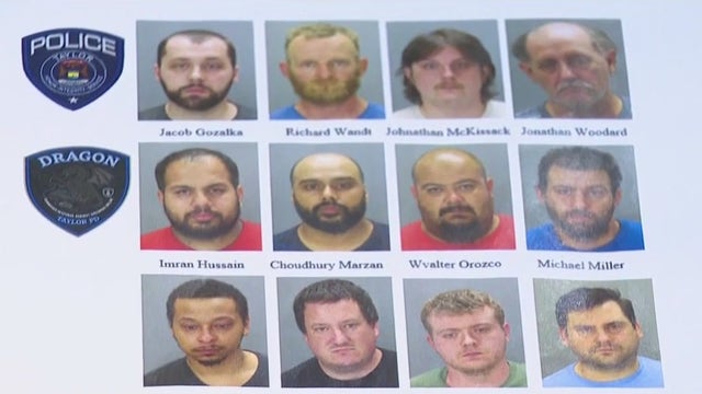 14 men arrested in Taylor in child predator operation, police say