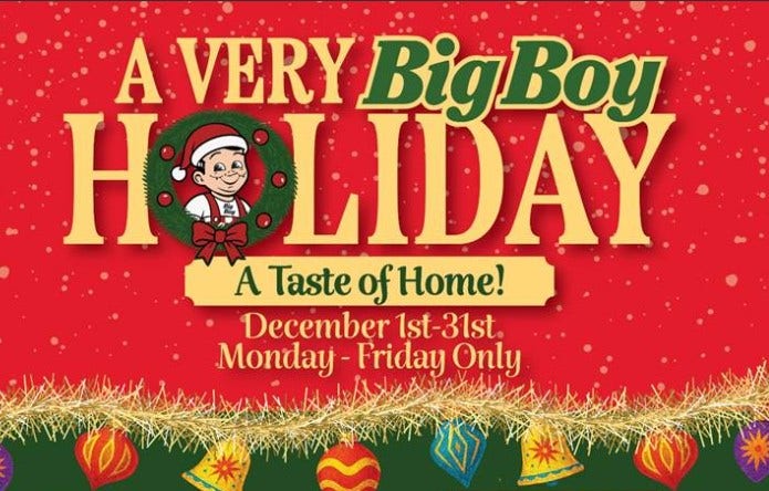 Michigan Big Boy locations brings back retro prices on menu classics for holidays