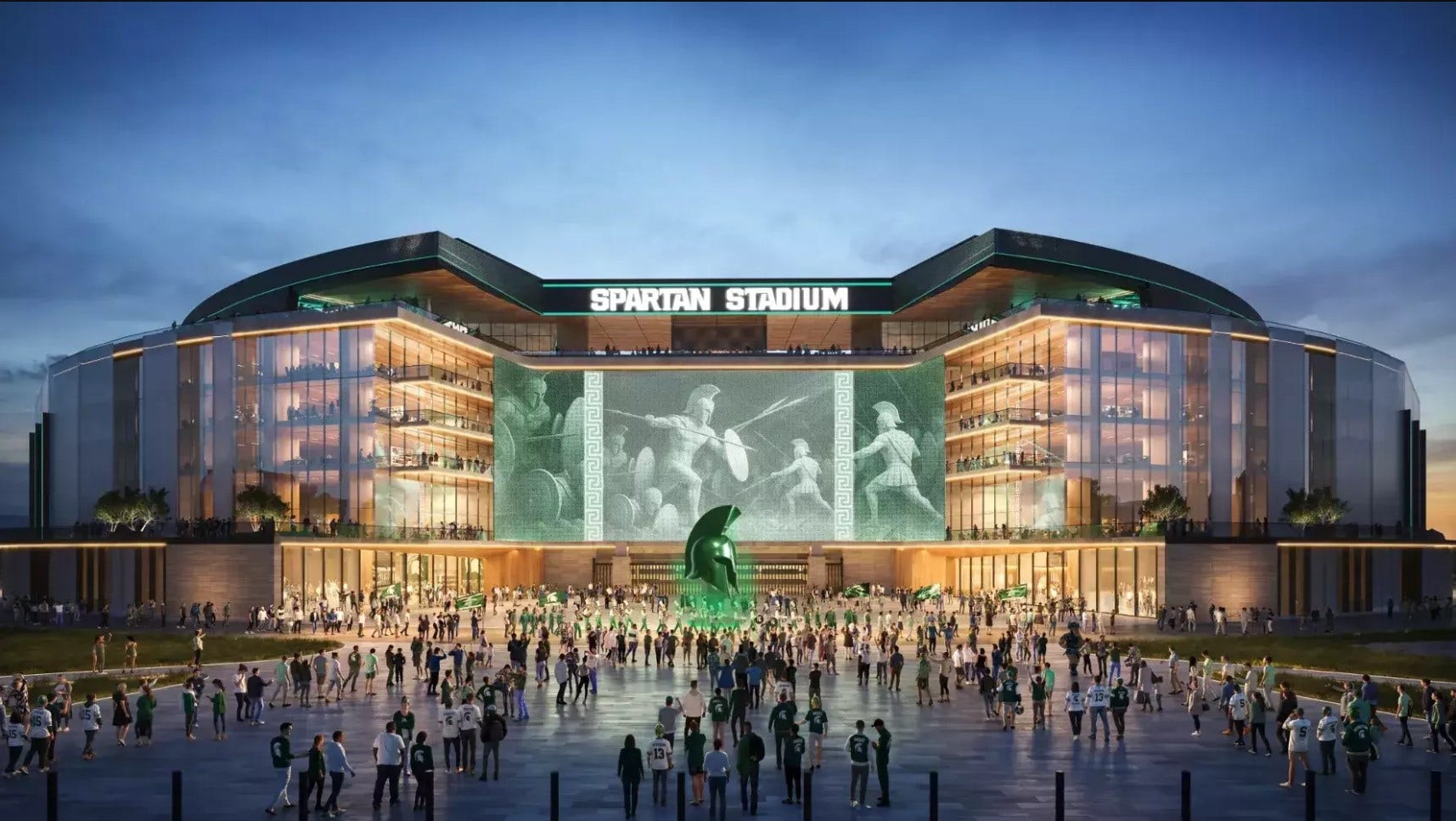 Michigan State University's $1B investment would improve athletic facilities, practice fields