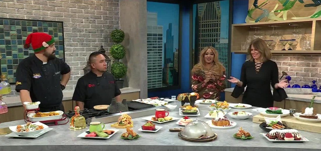 Recipe: Molcajete Cielo, Mar Y Tierra