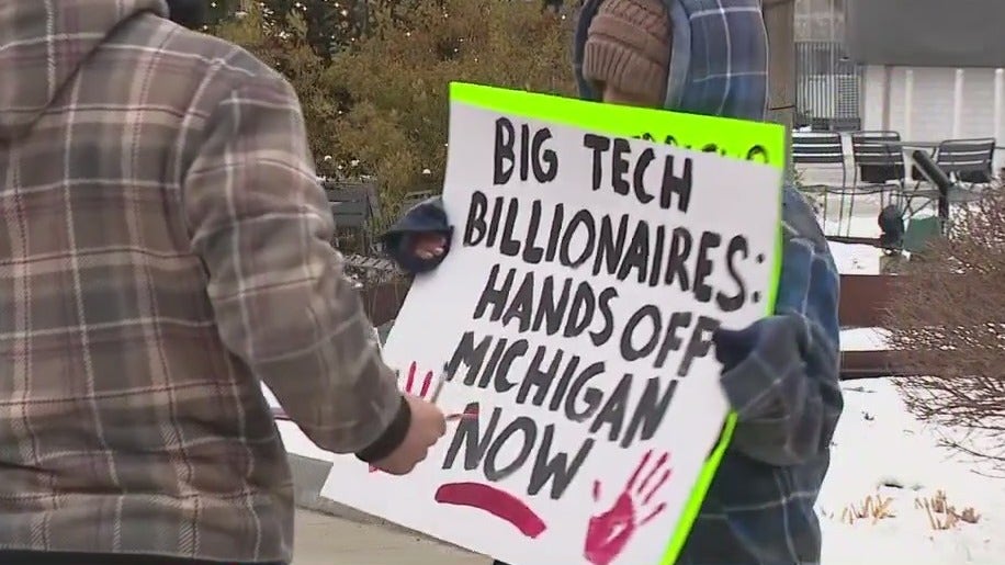 Michiganders give their thoughts on the proposed AI data center in Saline Twp.