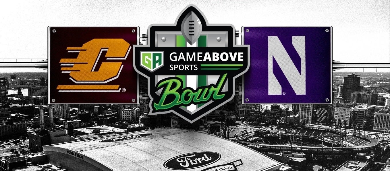 Central Michigan to battle Northwestern in Gameabove Sports Bowl at Ford Field
