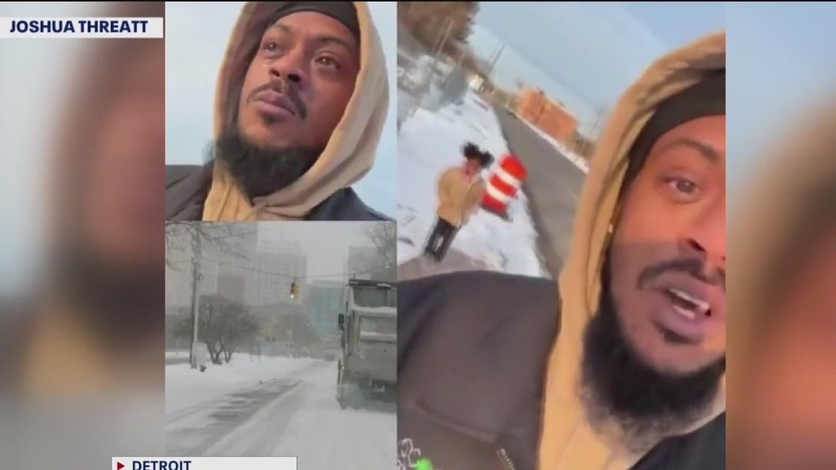 Detroit man walks 6-year-old girl to school after finding her alone on the street