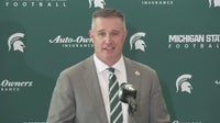 Pat Fitzgerald introduced as Michigan State football coach: 'I grew up in the Big 10'