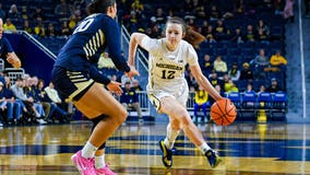 Swords and Solfilkanich score 17 points each as No. 6 Michigan beats Akron 85-59