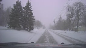 Live Metro Detroit road conditions as snow arrives Tuesday