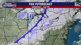 Detroit snow timeline: When to expect Monday night's flakes