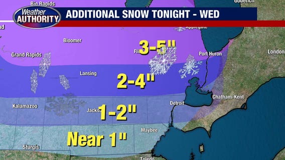 Southeast Michigan Winter Weather: Snow then rain take aim at Metro Detroit
