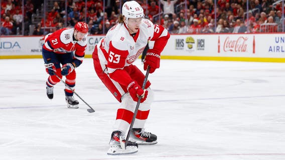 Moritz Seider has a goal and an assist, Red Wings beat Capitals 5-2
