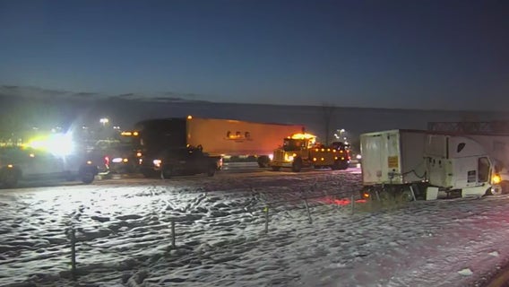 Southeast Michigan road conditions: Slippery commute in some areas after overnight snow