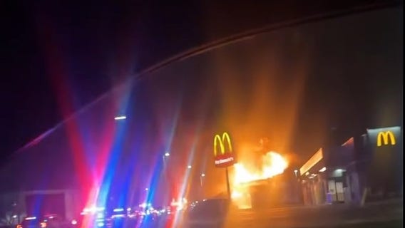 Firefighter hospitalized after Southgate motel blaze on Monday