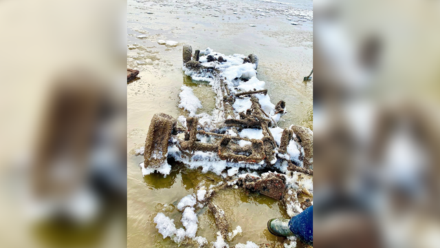 What lies beneath Lake Erie? Great Lake bed exposed by weather phenomenon moving water