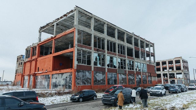 Packard Plant's $50 million restoration includes indoor skatepark, electronic music museum