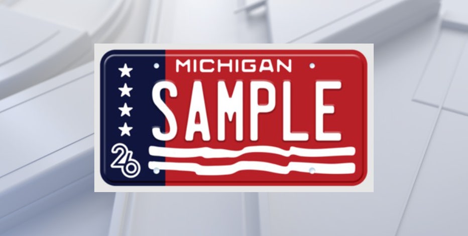 Michigan bringing back iconic license plate for America's 250th birthday