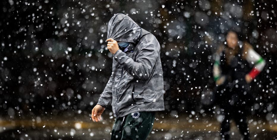 Michigan's Active Weather Day: Snow, High Wind Warning, and possible outages