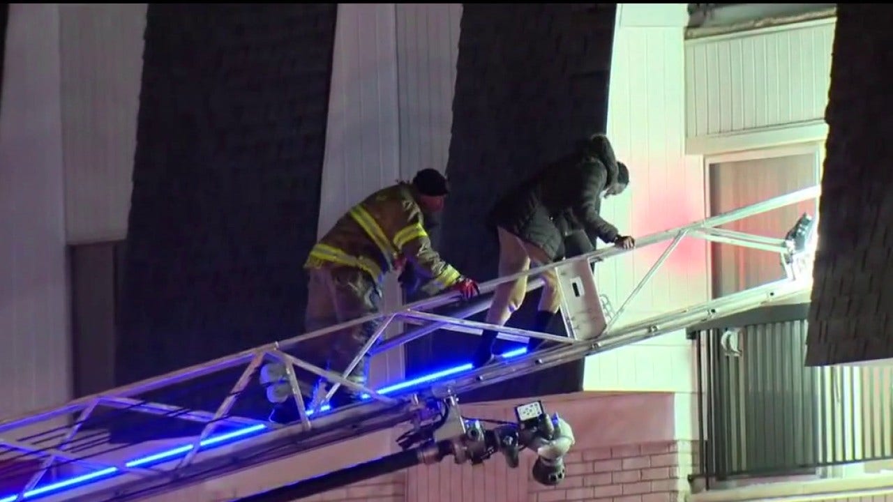 Firefighters rescue multiple residents from burning Southfield apartment