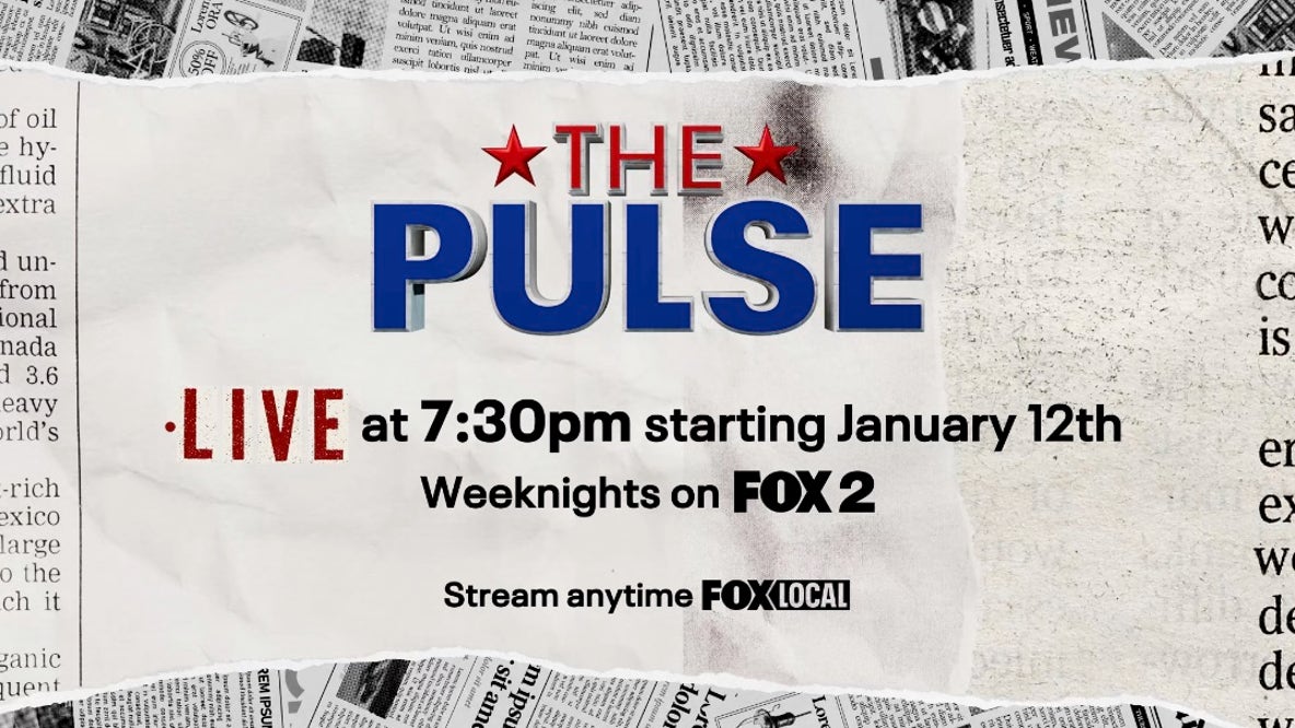 How to watch The Pulse, Detroit's only nightly political show, on FOX 2