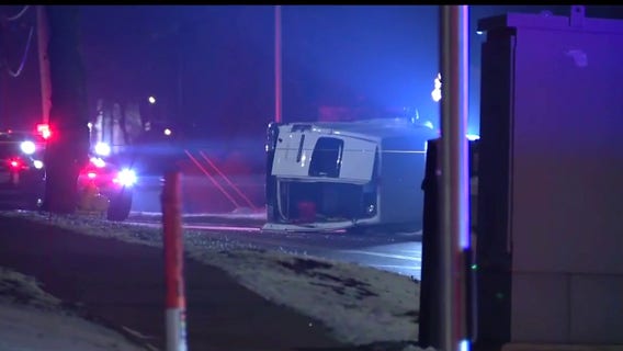 Man dead after Ypsilanti police chase ends with crash, shots fired
