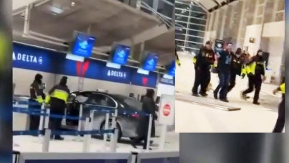 Car crash into Metro Airport terminal raises security concerns