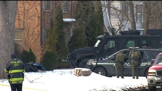 Man armed with sword remains barricaded in Ypsilanti home 24 hours after confronting police with weapon