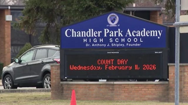 Gun found in locker at Harper Woods High School