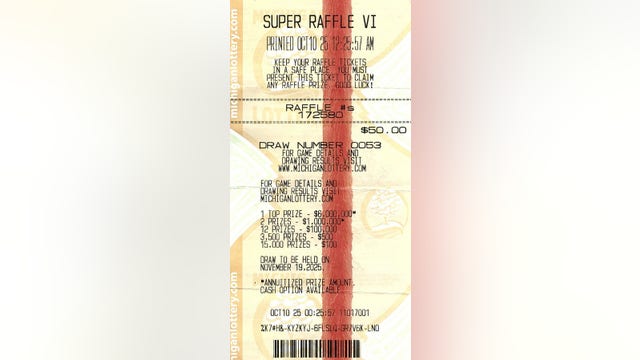 Oakland County man wins $1M on Michigan Lottery ticket he asked brother to buy for him