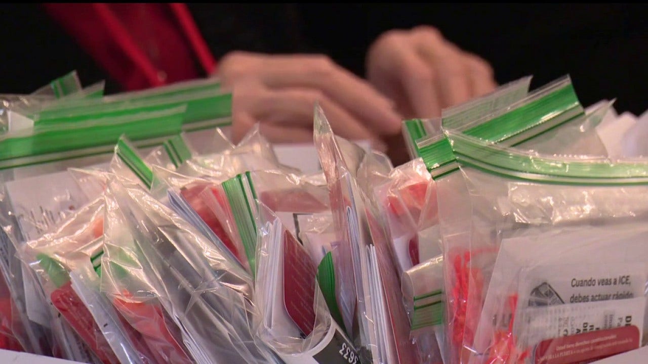Detroit community group makes several whistle kits in response to ICE operations